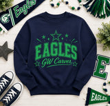 GW Carver Elementary Eagles  - You Choose the Shirt Style - Shirt Color is Navy