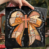 Fall Special - August - Patch Bow - Shirt Color Is Black