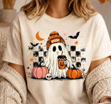 Fall Special - Coffee Ghost - August  - Shirt Color Is Cream