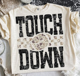 Fall Special - Touch Down - August  - Shirt Color Is Cream