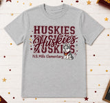 N.B. Mills Elementary - You Choose the Shirt Style - Shirt Color is Gray