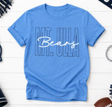 Mt. Ulla Elementary - You Choose the Shirt Style - Shirt Color is Blue