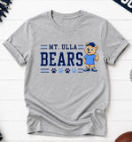 Mt. Ulla Elementary - You Choose the Shirt Style - Shirt Color is Gray