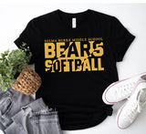 Selma Burke Softball  - You Choose The Shirt Style - Black