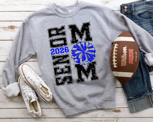 Senior Cheer Mom   - You Choose The Shirt Style & Design Colors