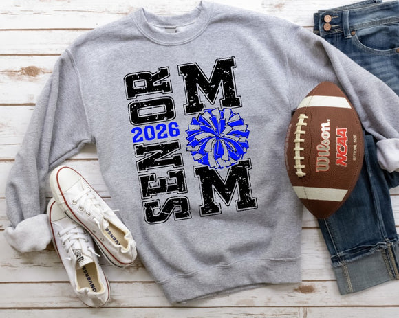 Senior Cheer Mom   - You Choose The Shirt Style & Design Colors
