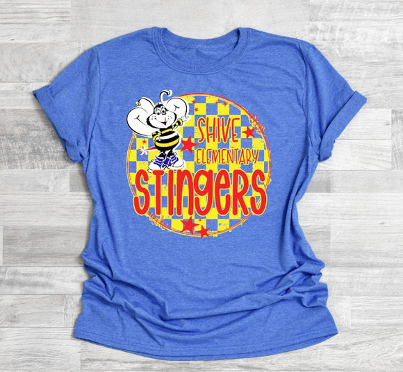 Shive Elementary School  - You Choose The Shirt Style - Royal