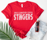 Shive Elementary School  - You Choose The Shirt Style - Red