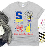 Shive Elementary School  - You Choose The Shirt Style - Gray