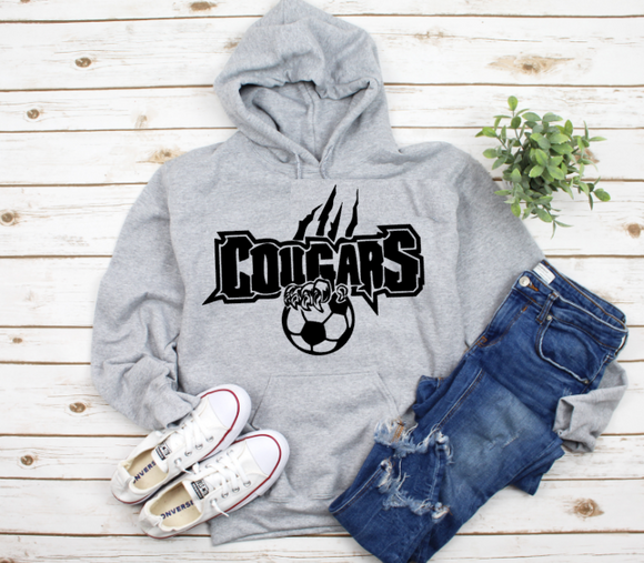 Cougar Soccer - Shirt Color Is Gray