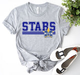 South Elementary Stars  - You Choose The Shirt Style - Gray
