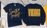 South Iredell High School - You Choose the Shirt Style - Shirt Color is Navy