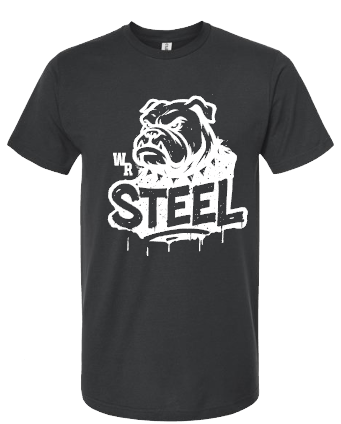 Steel Pack - West Rowan Middle School - Shirt Color Is Dark Gray