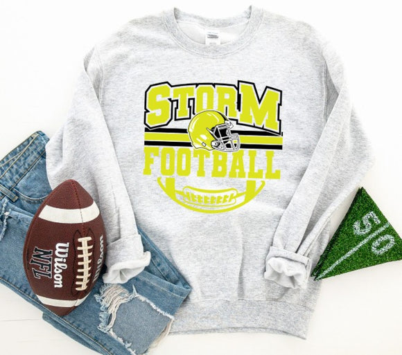Mooresville Youth Athletics - Storm - You Choose The Shirt Style - Shirt Color Is Gray