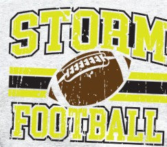 Mooresville Youth Athletics - Storm  - You Choose The Shirt Style - Shirt Color Is Gray