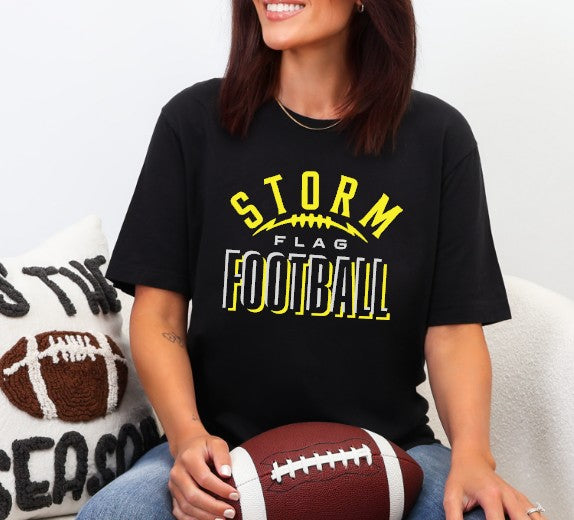 Mooresville Youth Athletics - Storm  - You Choose The Shirt Style - Shirt Color Is Black