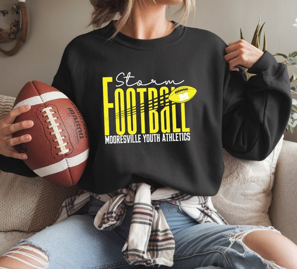 Mooresville Youth Athletics - Storm - You Choose The Shirt Style - Shirt Color Is Black