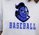 Surry Knights Baseball - You Choose the Shirt Style - Shirt Color Is Gray