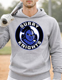 Surry Knights Baseball - You Choose the Shirt Style - Shirt Color Is Gray