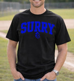 Surry Knights Baseball - You Choose the Shirt Style - Shirt Color Is Black