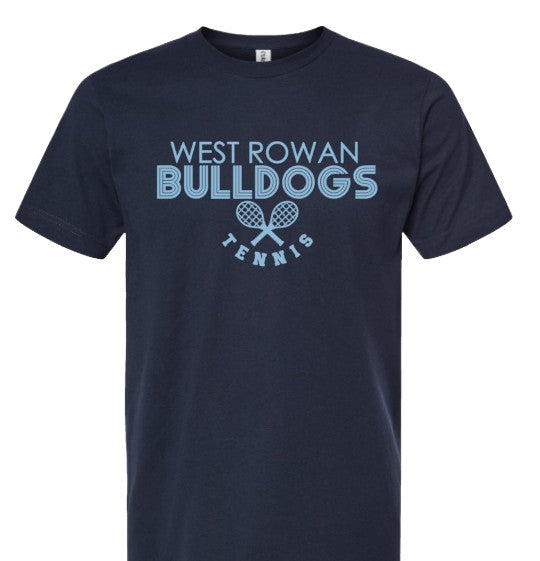 West Rowan Middle School Boosters  - Tennis - You Choose The Shirt Style