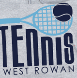 West Rowan Tennis - You Choose The Shirt Style - Gray Shirt