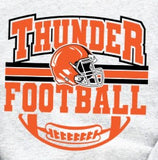 Mooresville Youth Athletics - Thunder - You Choose The Shirt Style - Shirt Color Is Gray