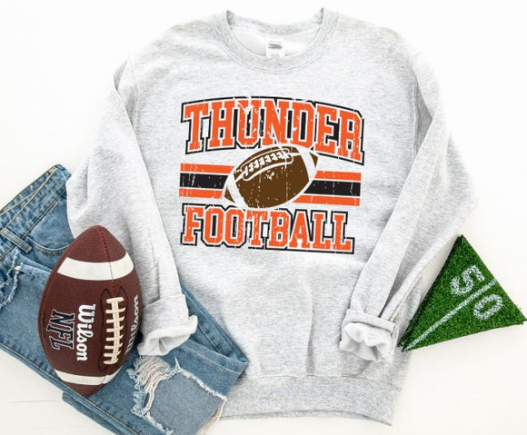 Mooresville Youth Athletics - Thunder - You Choose The Shirt Style - Shirt Color Is Gray