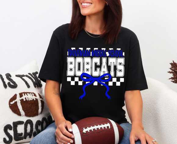 Troutman Middle School - You Choose The Shirt Style - Shirt Color Is Black