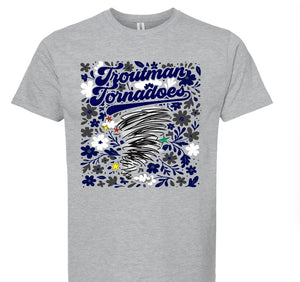 Troutman Elementary  - You Choose The Shirt Style - Shirt Color Is Gray