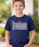 Troutman Elementary School - You Choose The Shirt Style - Shirt Color Is Navy