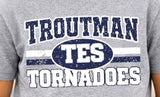 Troutman Elementary School - You Choose The Shirt Style - Shirt Color Is Gray
