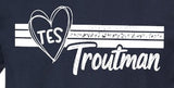 Troutman Elementary School - You Choose The Shirt Style - Shirt Color Is Navy