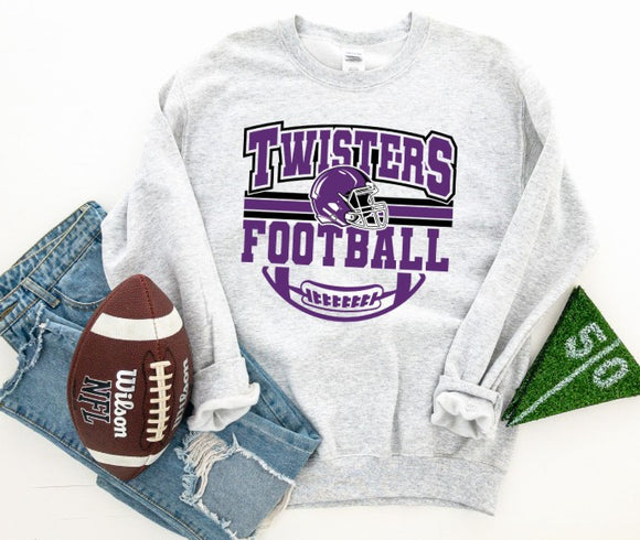 Mooresville Youth Athletics - Twisters - You Choose The Shirt Style - Shirt Color Is Gray