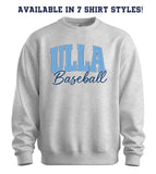 ULLA Baseball - You Choose The Shirt Style