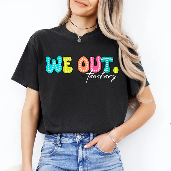 New Weekly Special - We Out Bubble Neon - Black