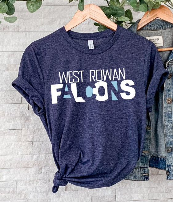 West Rowan Falcons - You Choose The Shirt Style