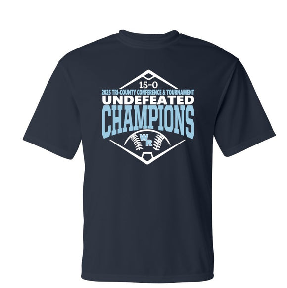 West Rowan Middle School Baseball Championship Shirt -  C2 Performance Brand