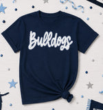 West Rowan Bulldogs - You Choose The Shirt Style - Shirt Color is Navy