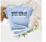 West Rowan Falcons Cheerleader  - You Choose The Shirt Style - Navy