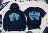 West Rowan Bulldogs  - You Choose The Shirt Style - Shirt Color is Navy