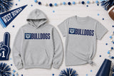 West Rowan Bulldogs - You Choose The Shirt Style - Shirt Color is Gray