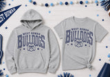 West Rowan Bulldogs - You Choose The Shirt Style - Shirt Color is Gray