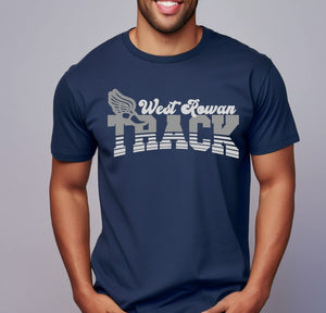 West Rowan Middle Baseball Booster Fundraiser - Shirt Color Is Navy Cut From the Heart West Rowan Middle Baseball Booster Fundraiser - Shirt Color Is Navy Cut From the Heart