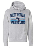 West Rowan Wrestling - Team Approved - Choose From Short Sleeve, Crew Or Hooded Sweatshirt