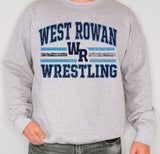 West Rowan Wrestling - Team Approved - Choose From Short Sleeve, Crew Or Hooded Sweatshirt
