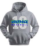 Personalized With Your # - Wolfpack Baseball - You Choose the Shirt Style