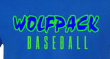 Wolfpack Baseball - You Choose the Shirt Style