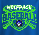 Wolfpack Baseball - You Choose the Shirt Style