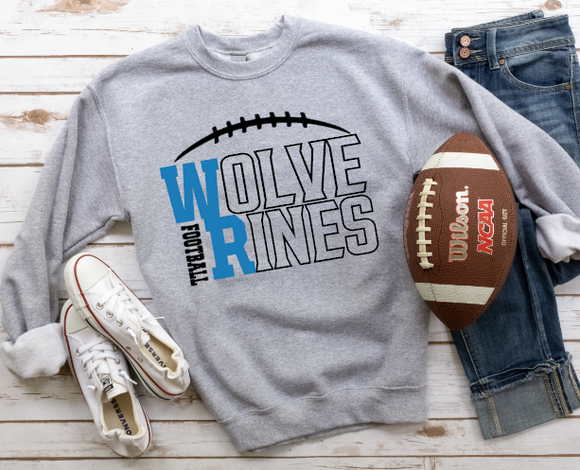 Wolverines Football -  Shirt Color Is Gray